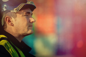 Man in hard hat